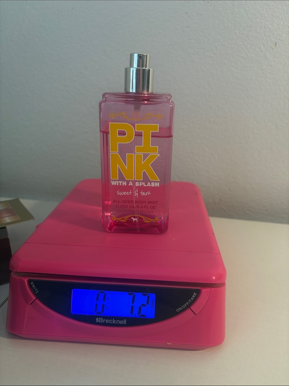 Victoria's Secret PINK with a Splash SWEET & TART All Over Body Mist - Picture 4 of 4
